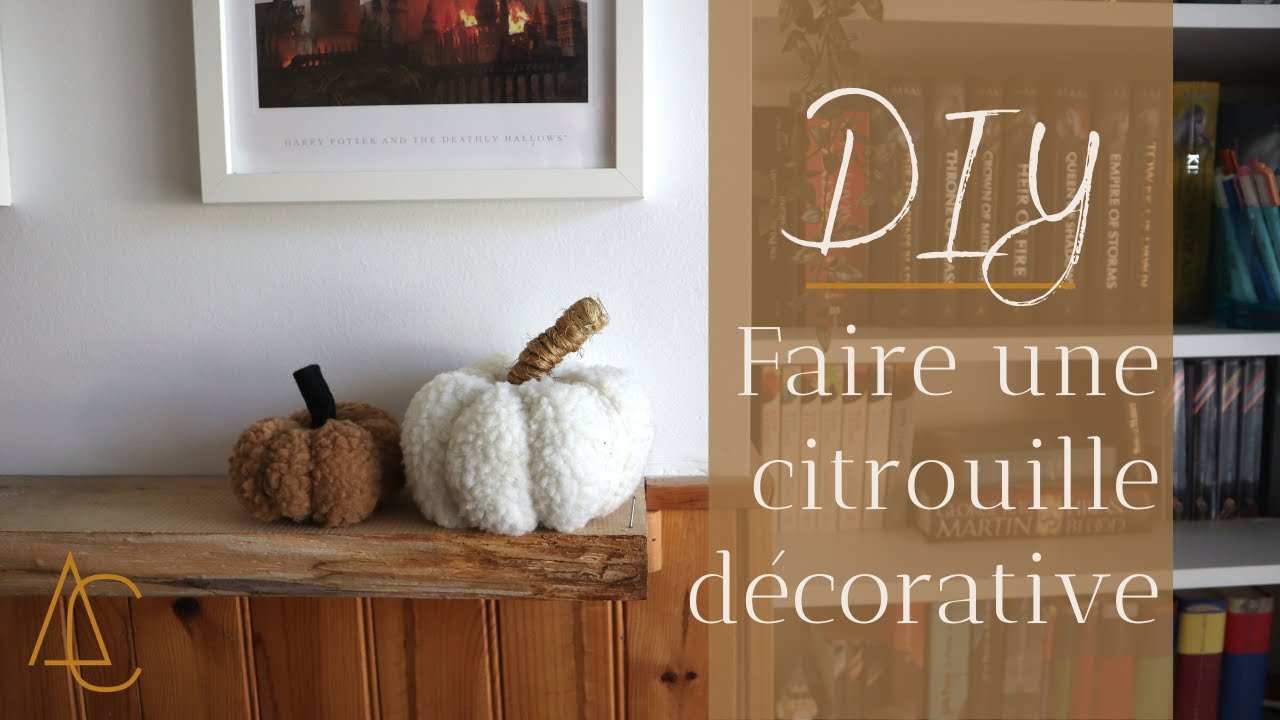 DIY | Coudre des citrouilles décoratives