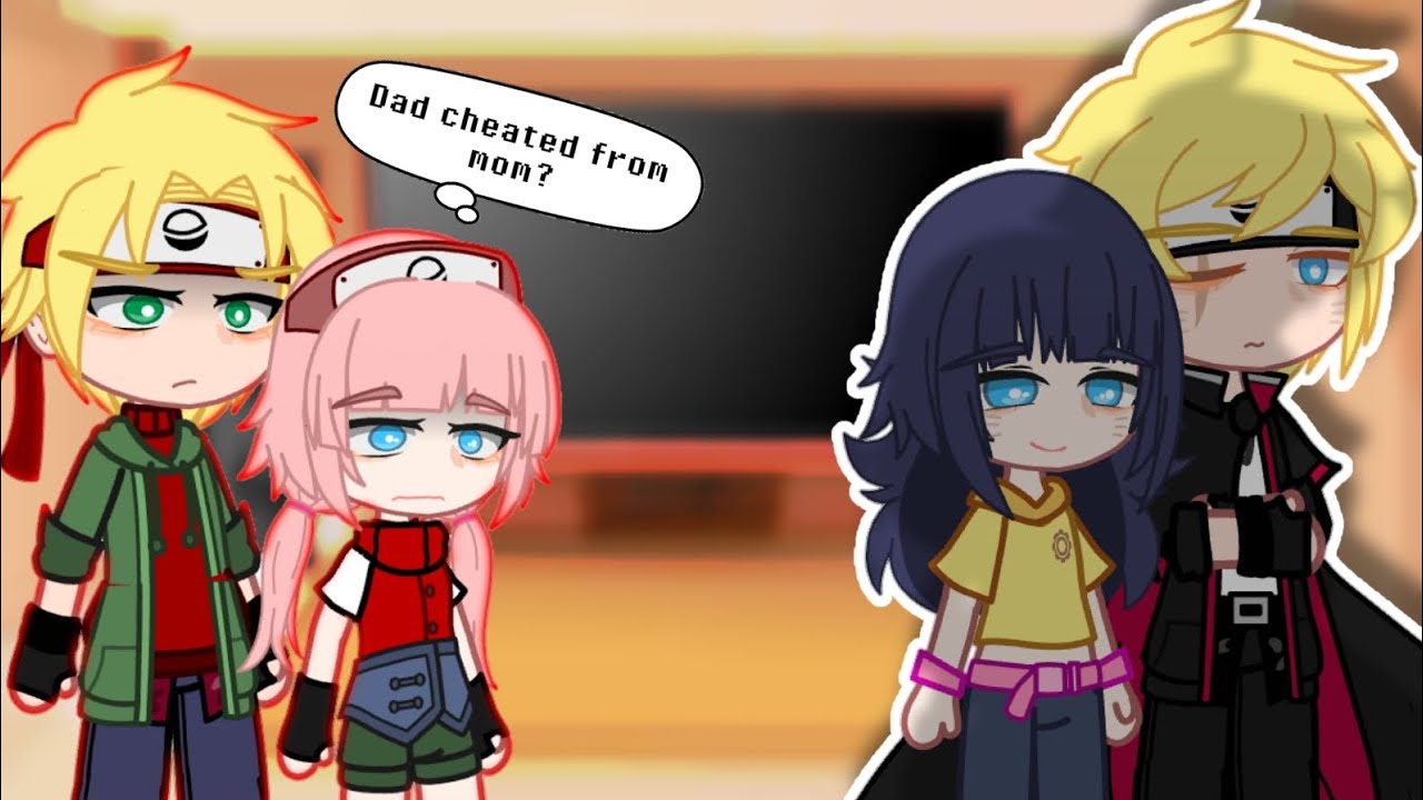 Narusaku Family React to Naruhina 🦊