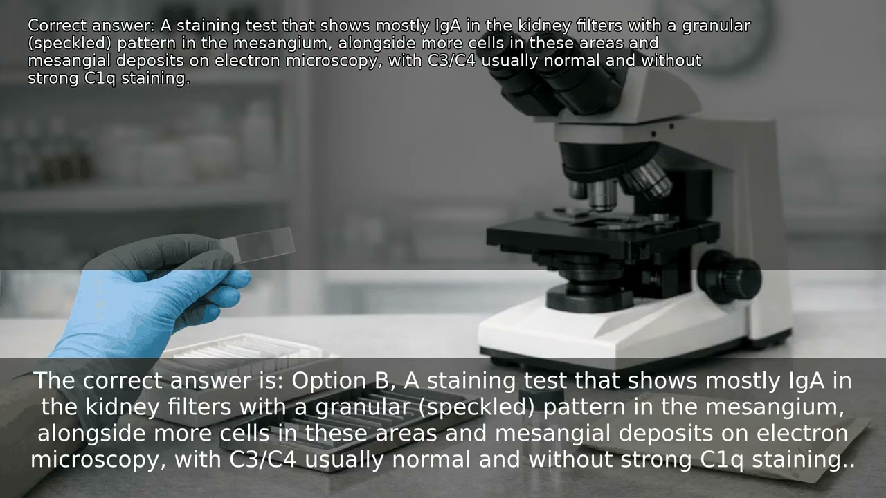IgA and Renal Function Tests, Immunoglobulin A (IgA) Nephropathy, Glomerulonephritis: Causes, Diagno