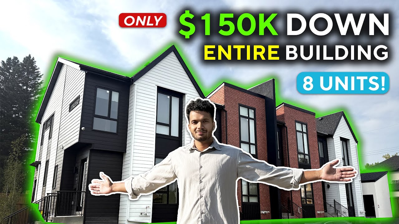 Secure 8 units with 5% Down CMHC MLI $2K/Mo Cash Flow & Generational Wealth. Calgary I Alberta