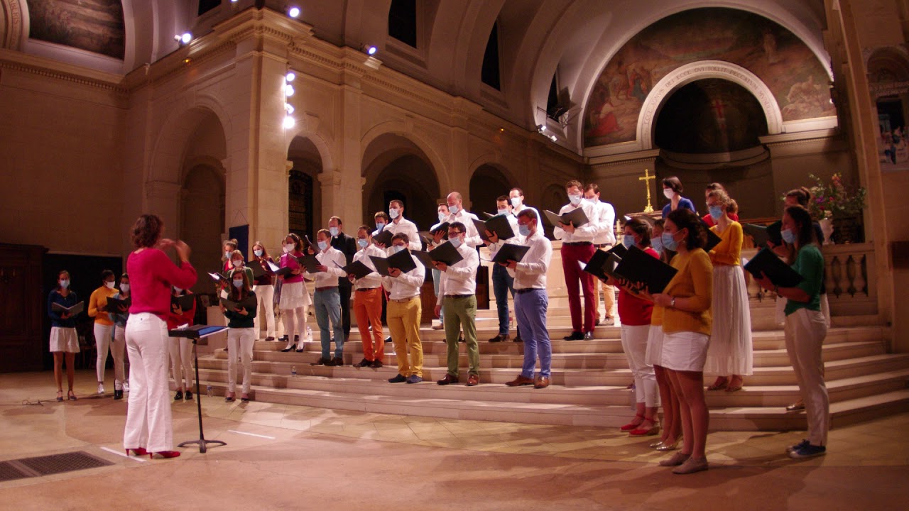 Concert chœur Saint Jean-Paul 2 - octobre 2020 - O quam amabilis - Palestrina