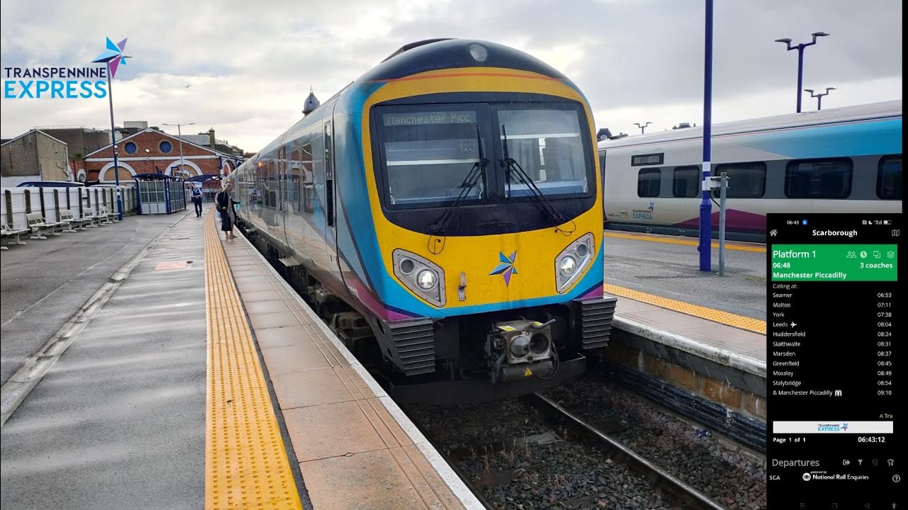 [Transpennine Express Class 185] Scarborough to Manchester Piccadilly
