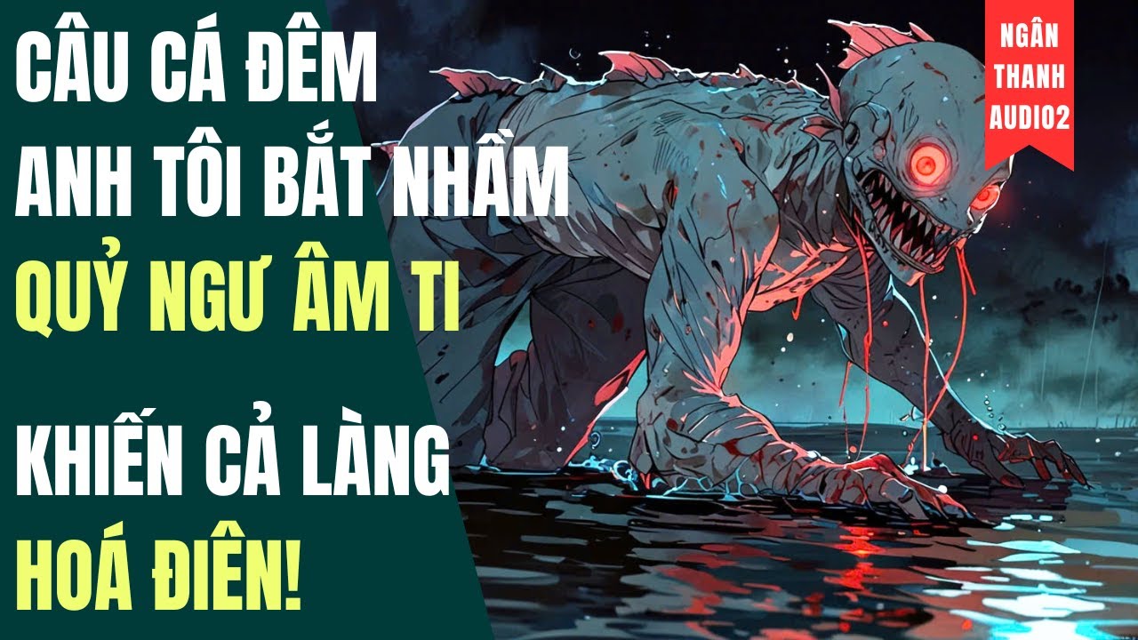 HAM C&Acirc;U C&Aacute; Đ&Ecirc;M, ANH T&Ocirc;I BẮT NHẦM QUỶ NGƯ &Acirc;M TI, KHIẾN CẢ L&Agrave;NG H&Oacute;A ĐI&Ecirc;N | TRUYỆN AUDIO | KINH DỊ