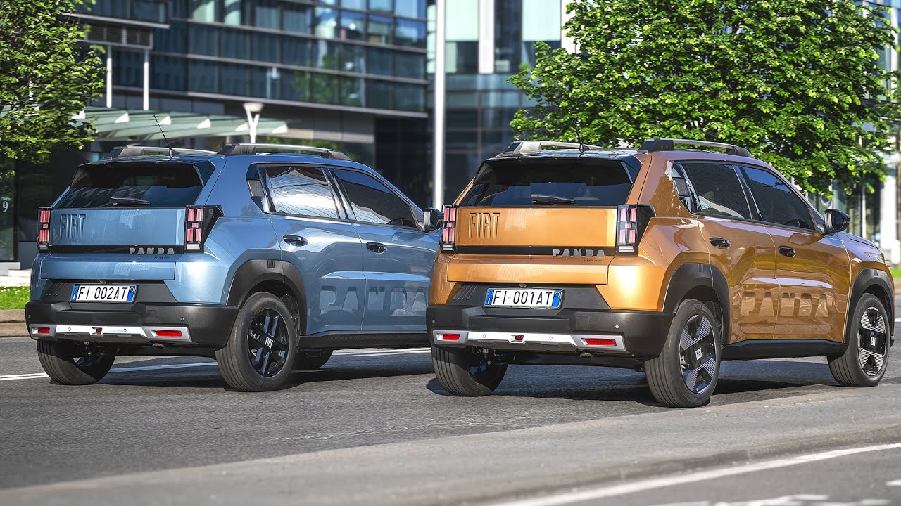 Новый Fiat Grande Panda 2025 года — лучший компактный городской внедорожник 48v Mild-Hybrid