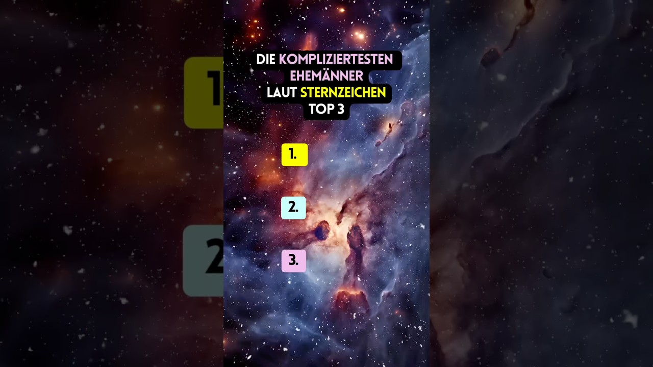 Die kompliziertesten Ehem&auml;nner laut #sternzeichen #astrologie #liebe #horoskop #fyp #orakel