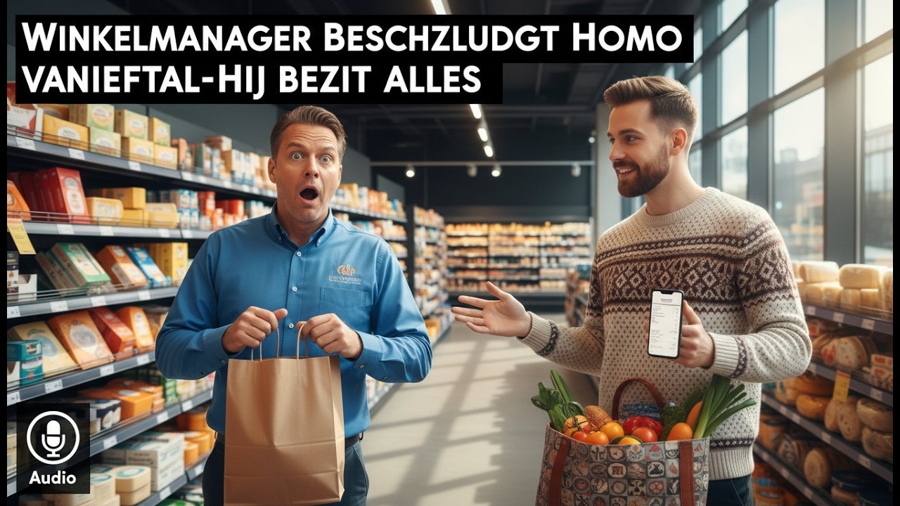 Winkelmanager Beschuldigt Homo van Diefstal - Hij Bezit Alles