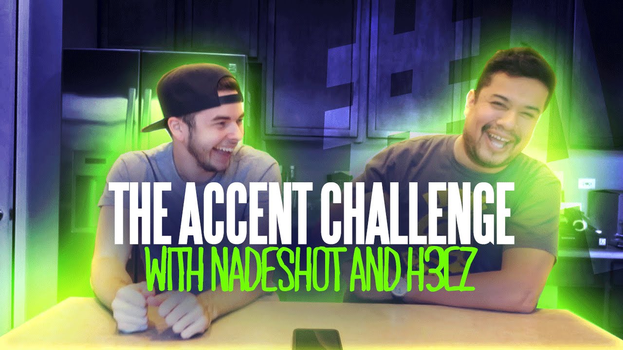 THE ACCENT CHALLENGE #3 w/ Nadeshot and H3CZ