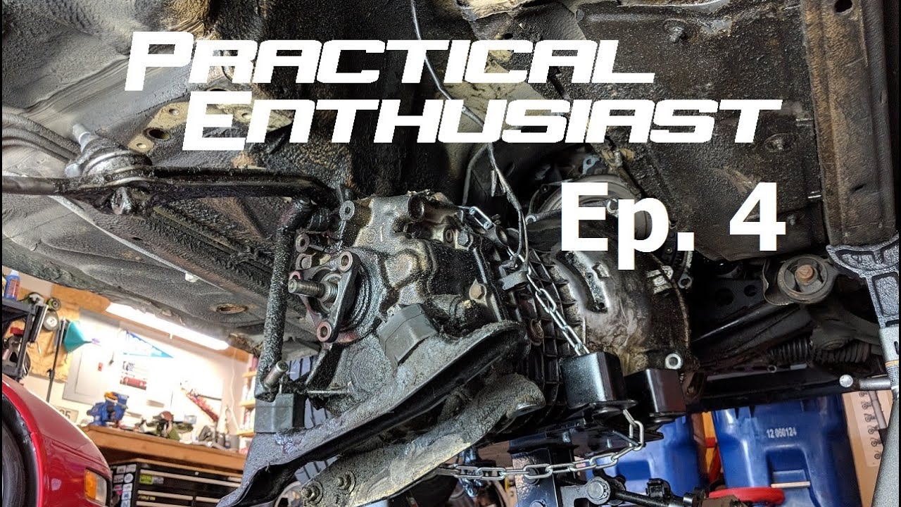 Project E30 / Ep. 4 / Yanking out the Transmission