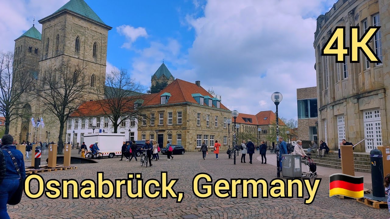 Osnabrück,Germany/ I've heard about Osnabrück, the most beautiful city in Germany 4k 60fps