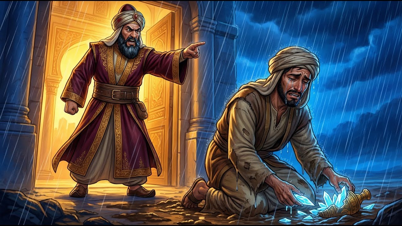 طرد خادمه في البرد لأنه كسر أغلى ما يملك وبعد سنوات حدث ما لم يتوقعه بشر