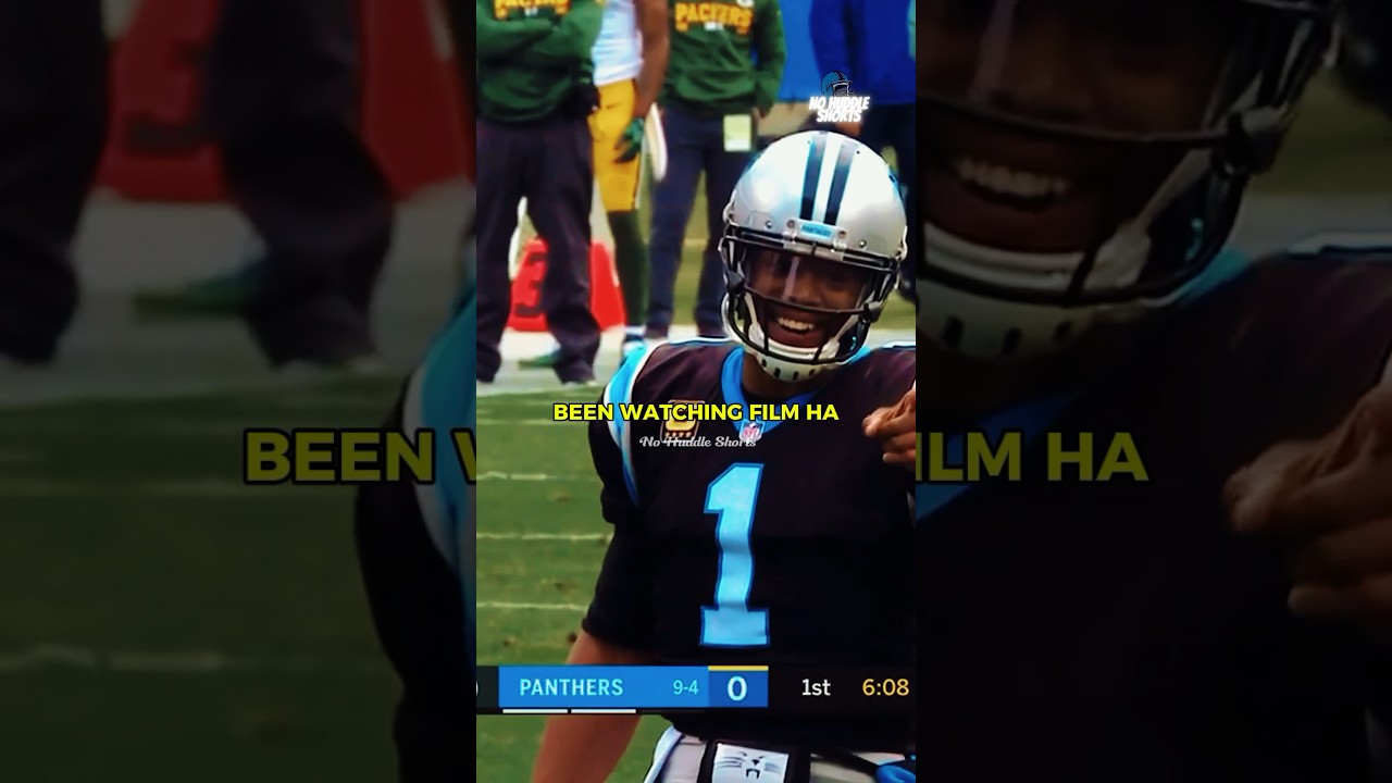 Cam Newton&rsquo;s BOSS Micd Up Moment Against Clay Matthews and Packers 😎