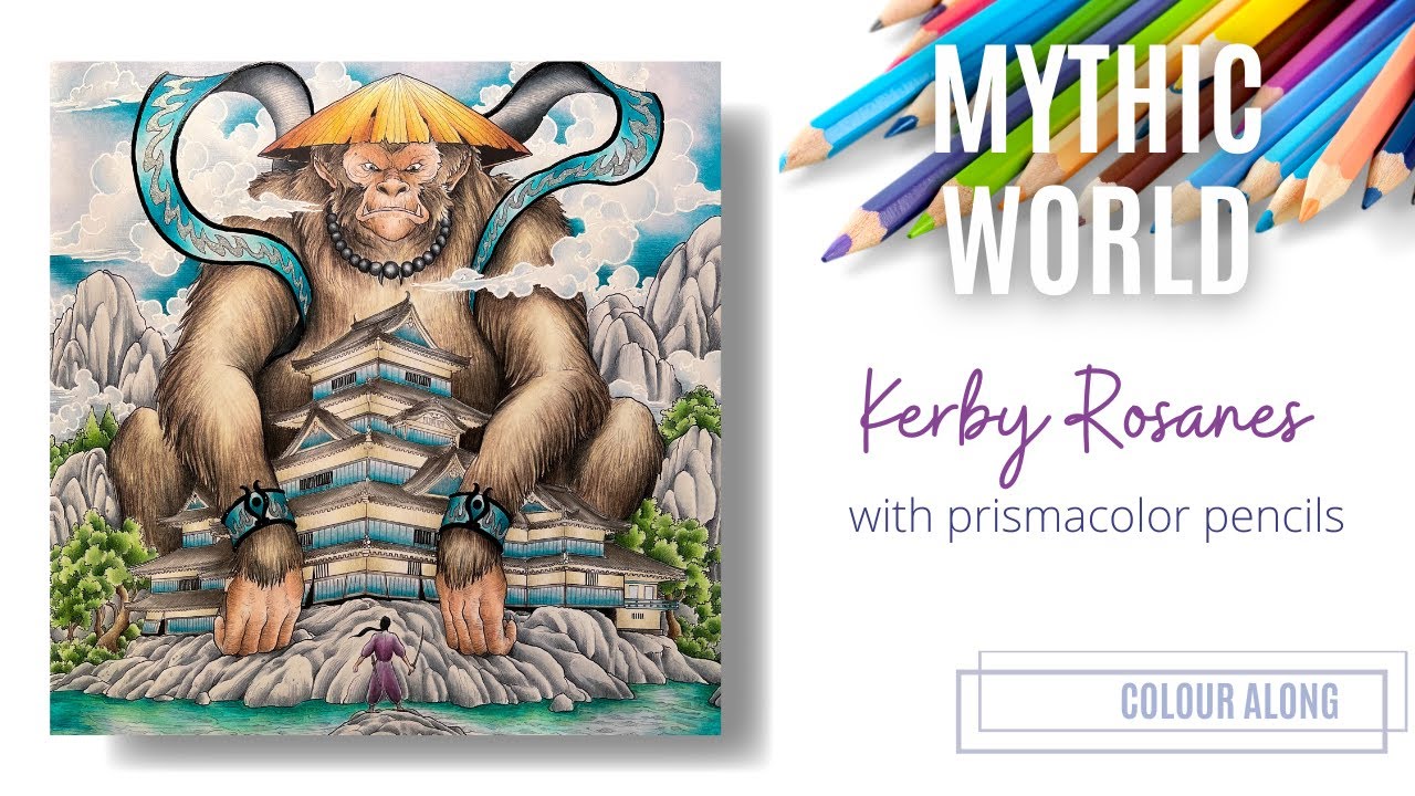Colour along | Mythic World by Kerby Rosanes