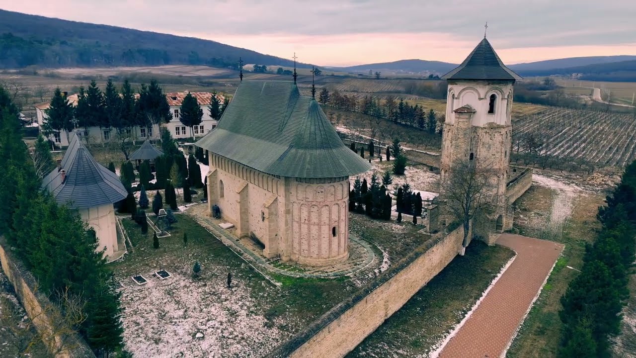 Dobrovat Monastery by DJI Mini 4 Pro
