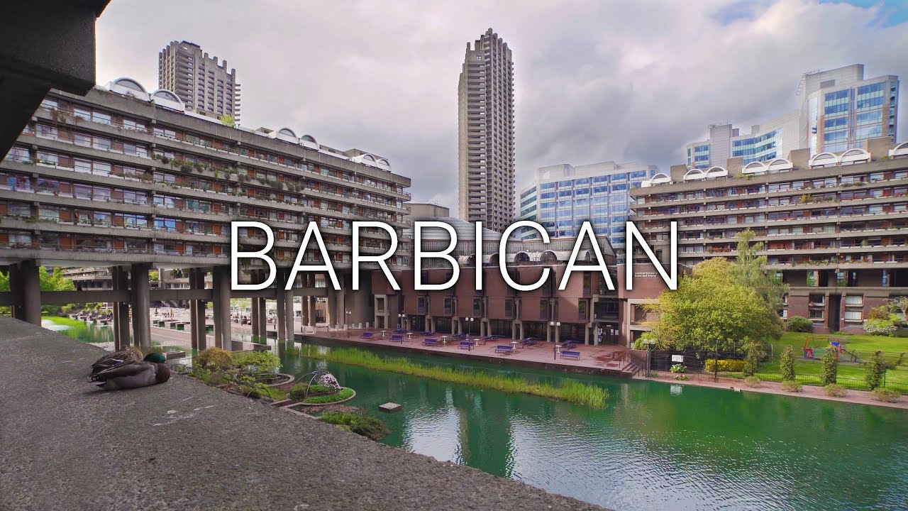 🇬🇧 Barbican London | 4K