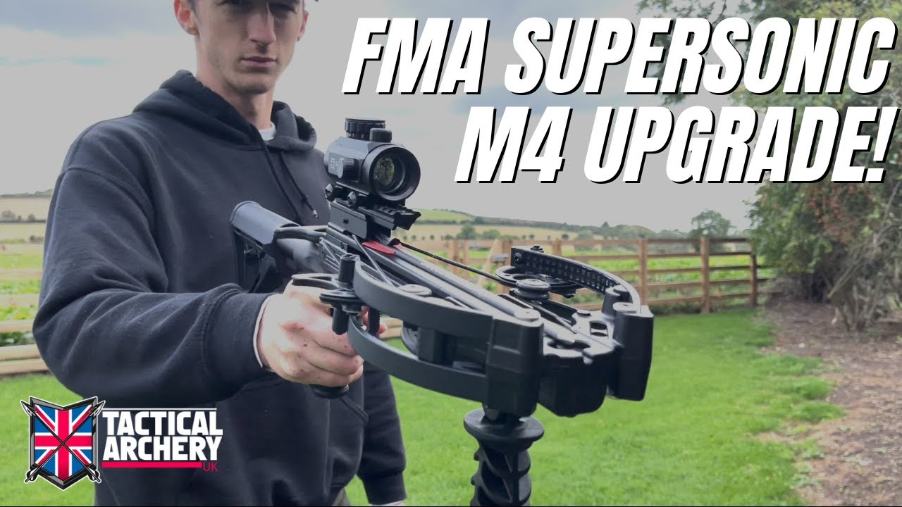 X-Bow FMA Supersonic обновлён! Версия M4 со штатным стволом | Tactical Archery UK