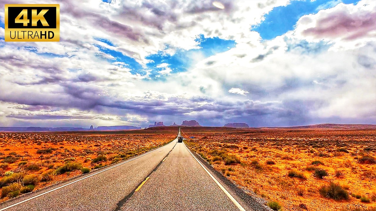 Monument Valley to Valley of the Gods, Utah Scenic Drive - 4K Driving adventure