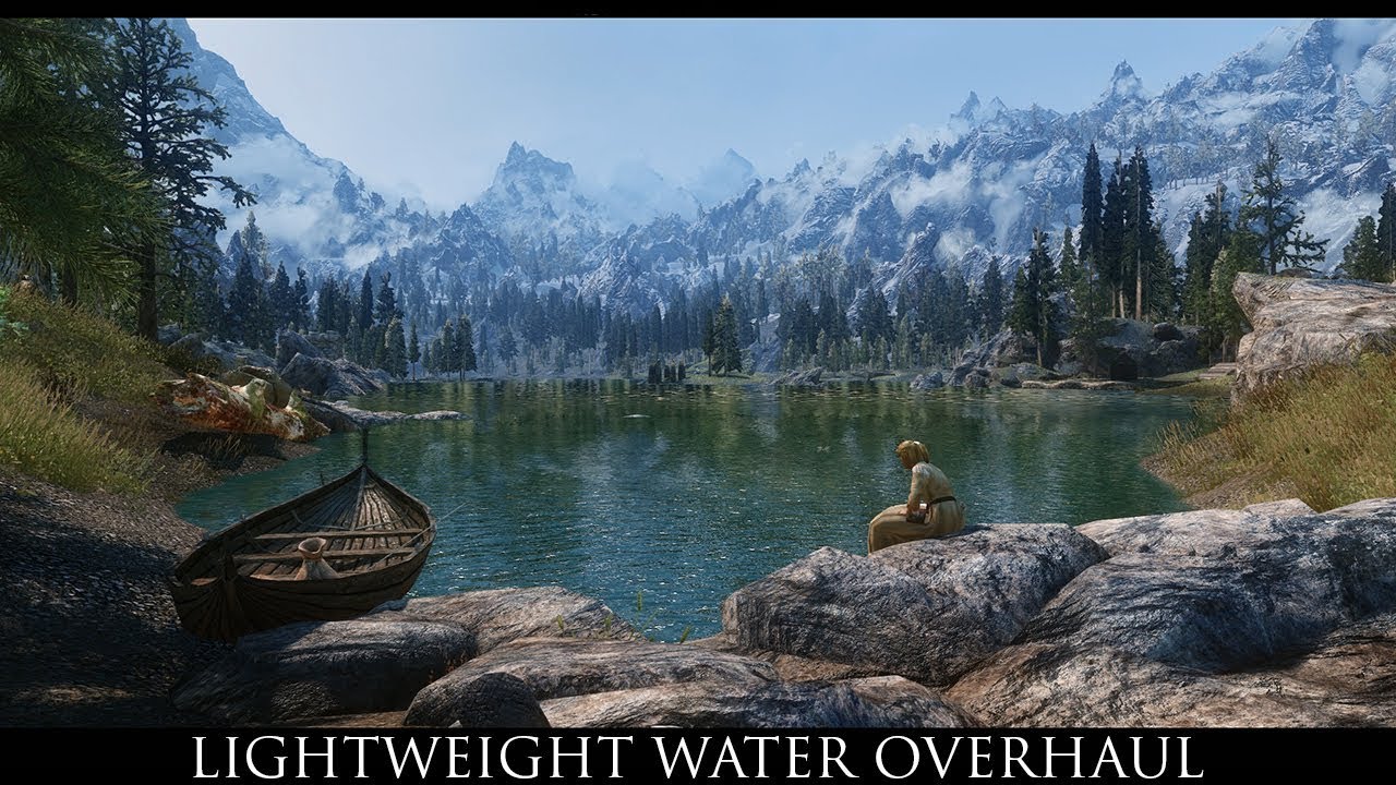 Skyrim SE Mods -  Lightweight Water Overhaul