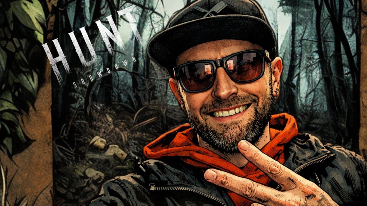 Alter Mann mit Bart  spielt Hunt Showdown