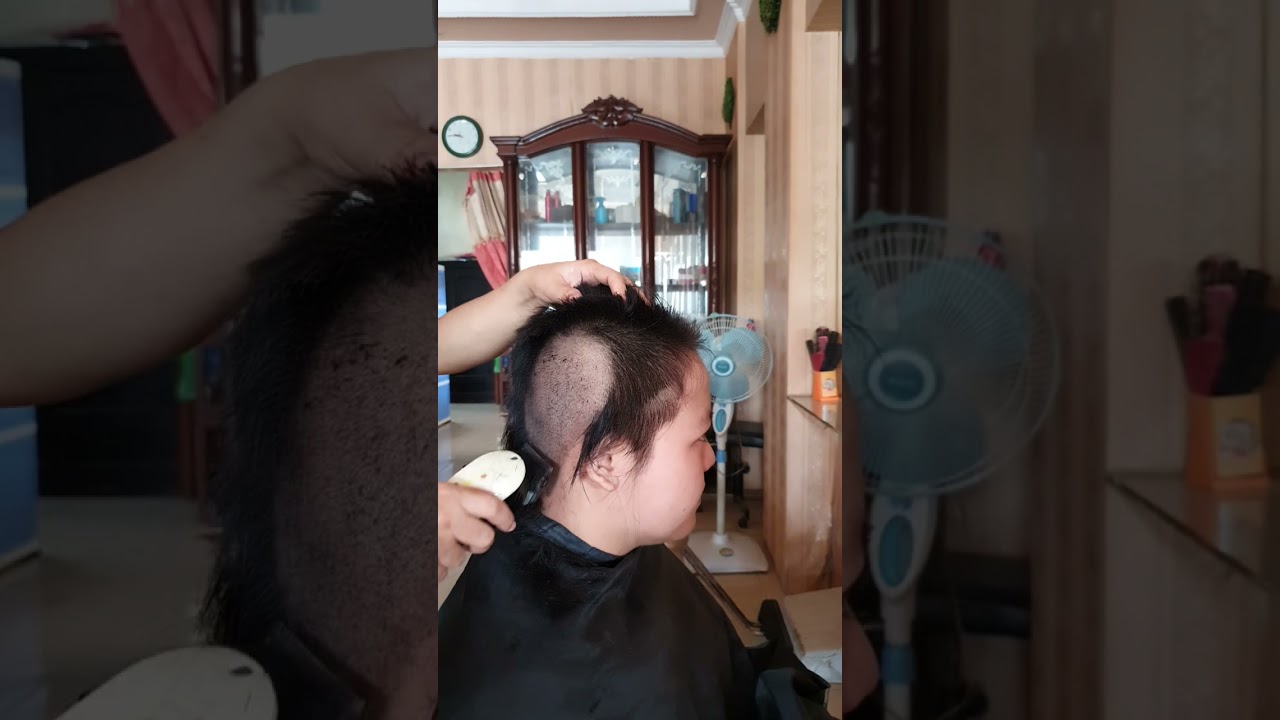 Masih sekolah berani botakin rambutnya, part 1💇‼️