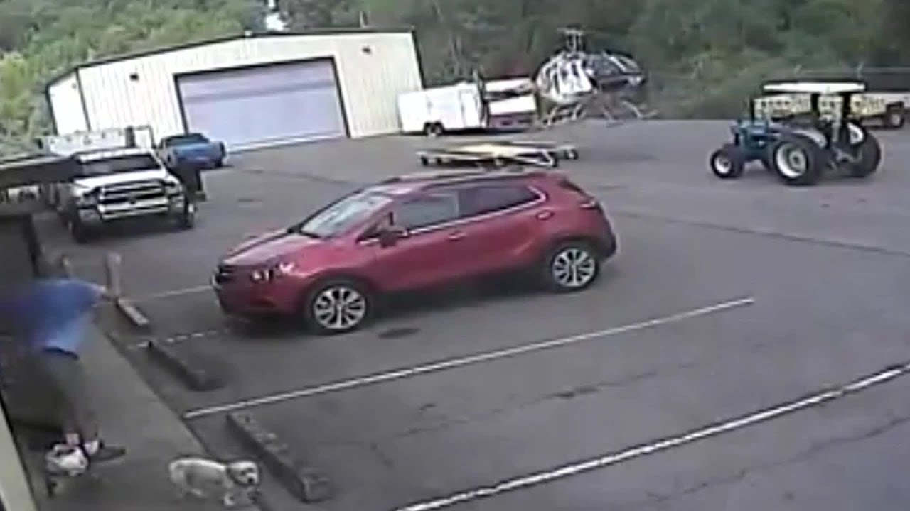 Caught on Camera: Police helicopter crashes