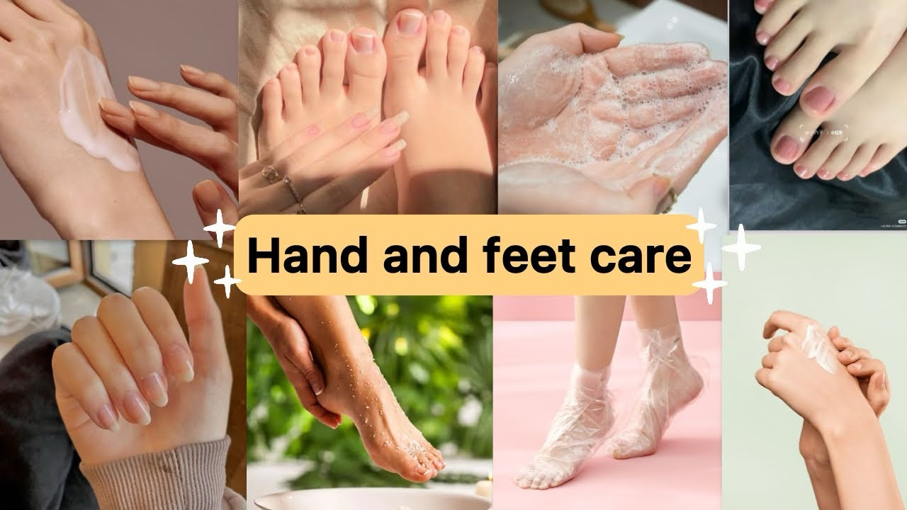 Hand and feet care✨weekly routine to achieve soft and bright hands🩷