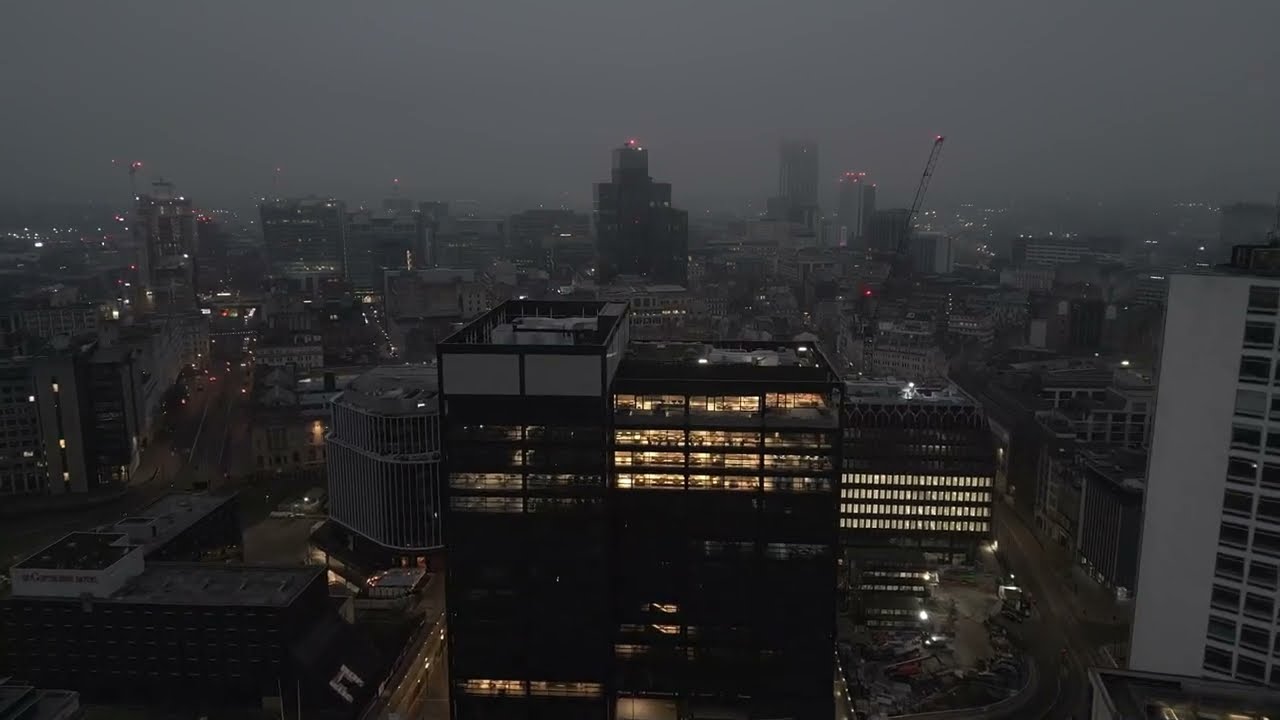 Birmingham A New Dawn 4K Drone footage