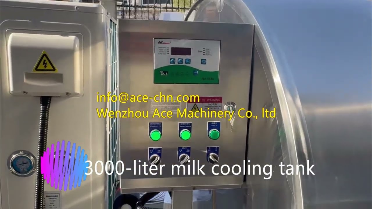 3000L milk cooling tank#milktank#milkcoolingtank #milkplan