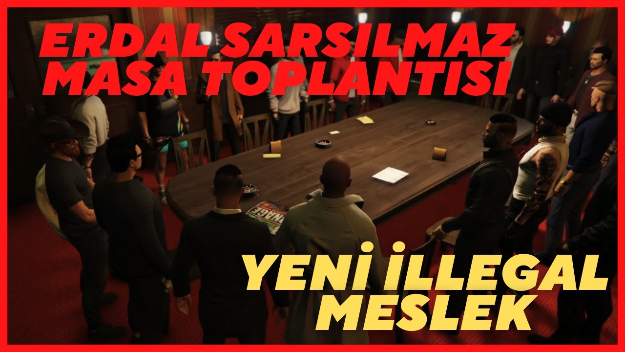 ERDAL SARSILMAZ YENİ İLLEGAL MESLEK MASA TOPLANTISI #VRRP
