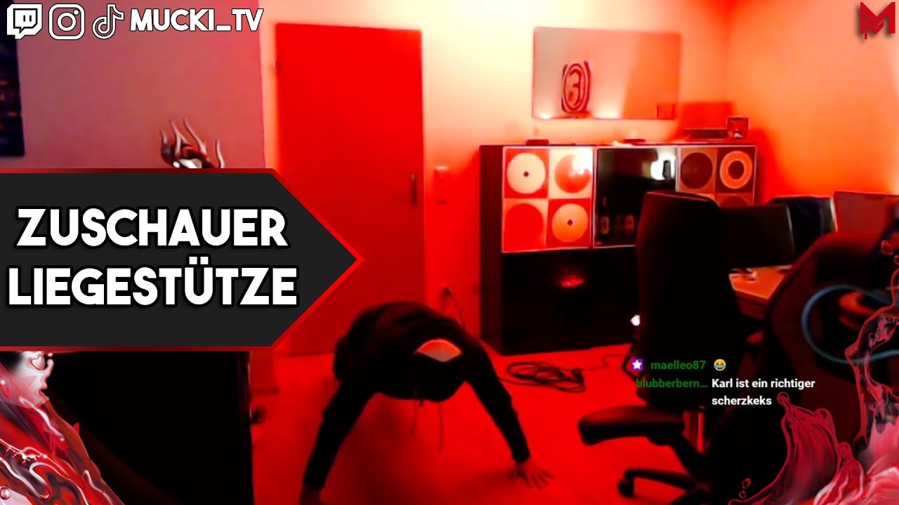 MUCKI_TV - Zuschauer lassen mich Liegest&uuml;tze machen! 🏋️
