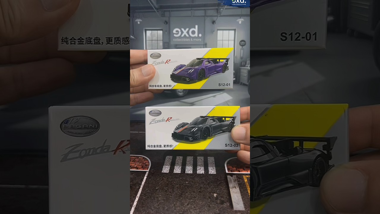 CCA Pagani Zonda R 1:64 Unboxing | Supercar Diecast Collector #CCA #Pagani #ZondaR #diecast164 #9XD
