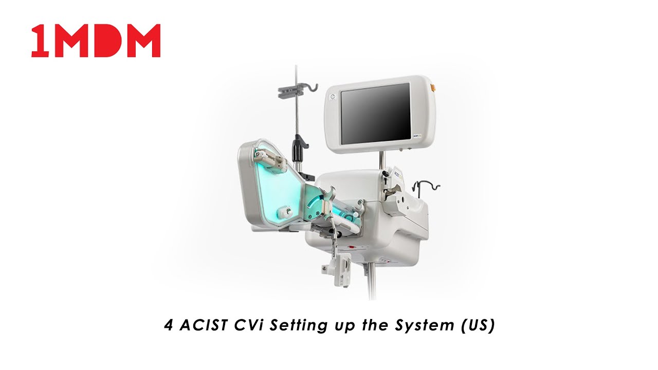 ACIST CVi Setting up