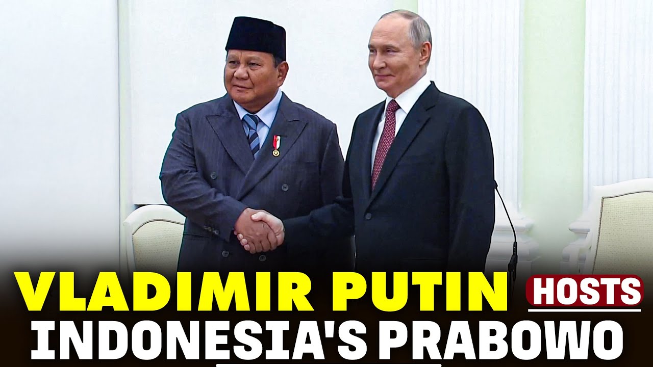 LIVE: Vladimir Putin hold talks with Indonesian President Prabowo Subianto in Moscow