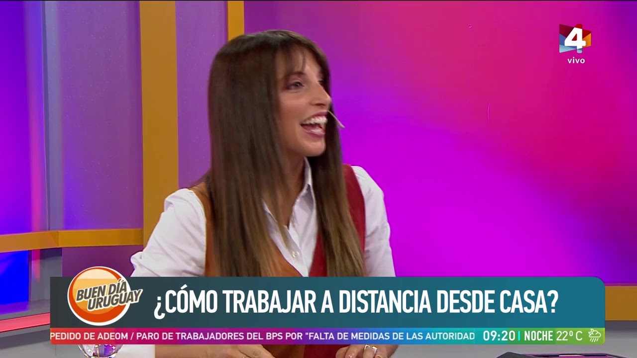 Buen d&iacute;a Uruguay - &iquest;C&oacute;mo trabajar a distancia desde casa?