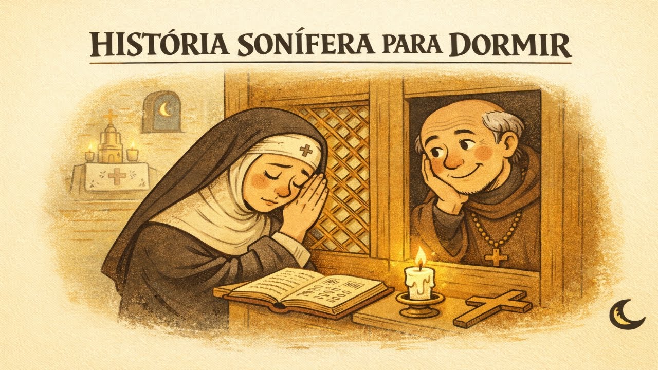 Como era confessar pecados em silêncio dentro de um convento medieval | História Sonífera p/ Dormir
