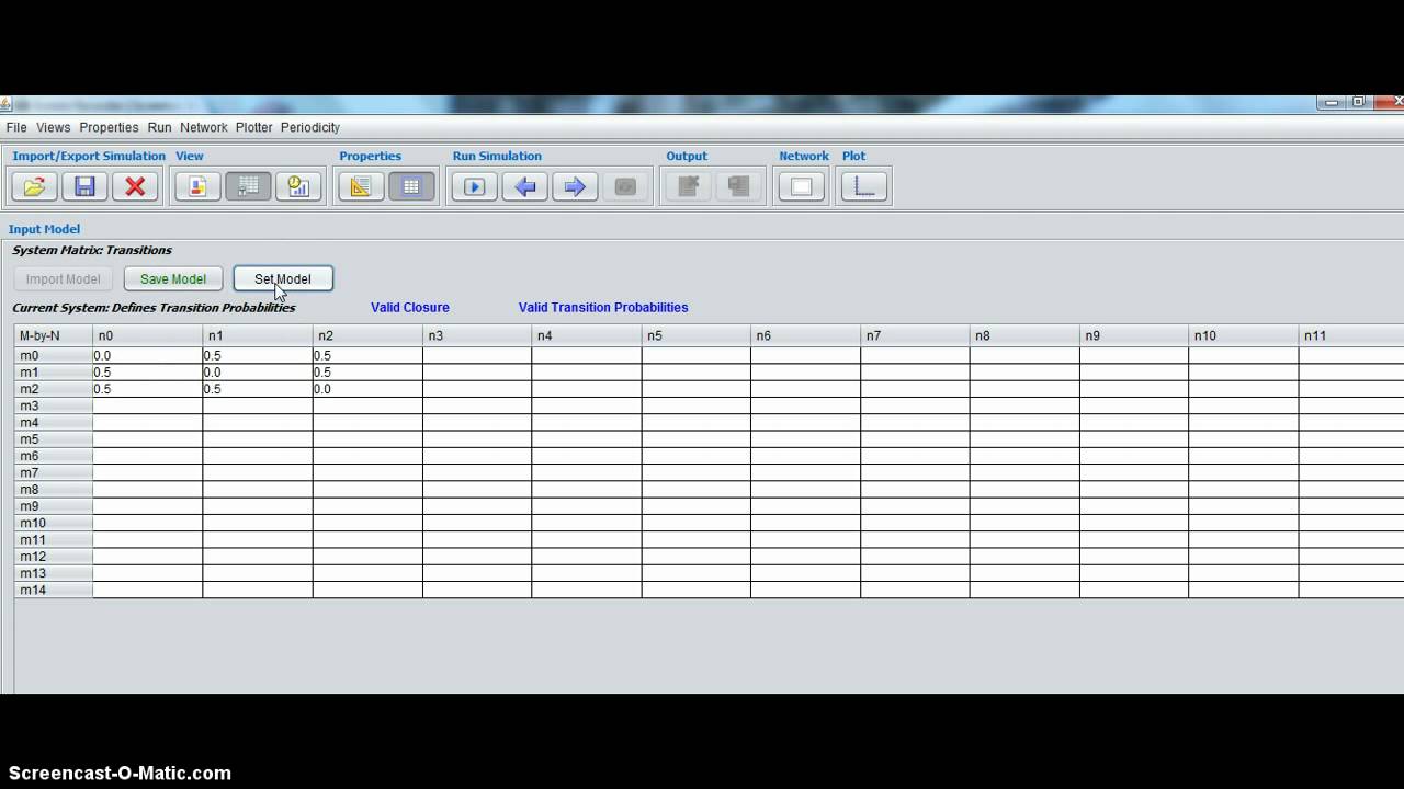 Open Queuing Model (OQM): How to Load a Simulation