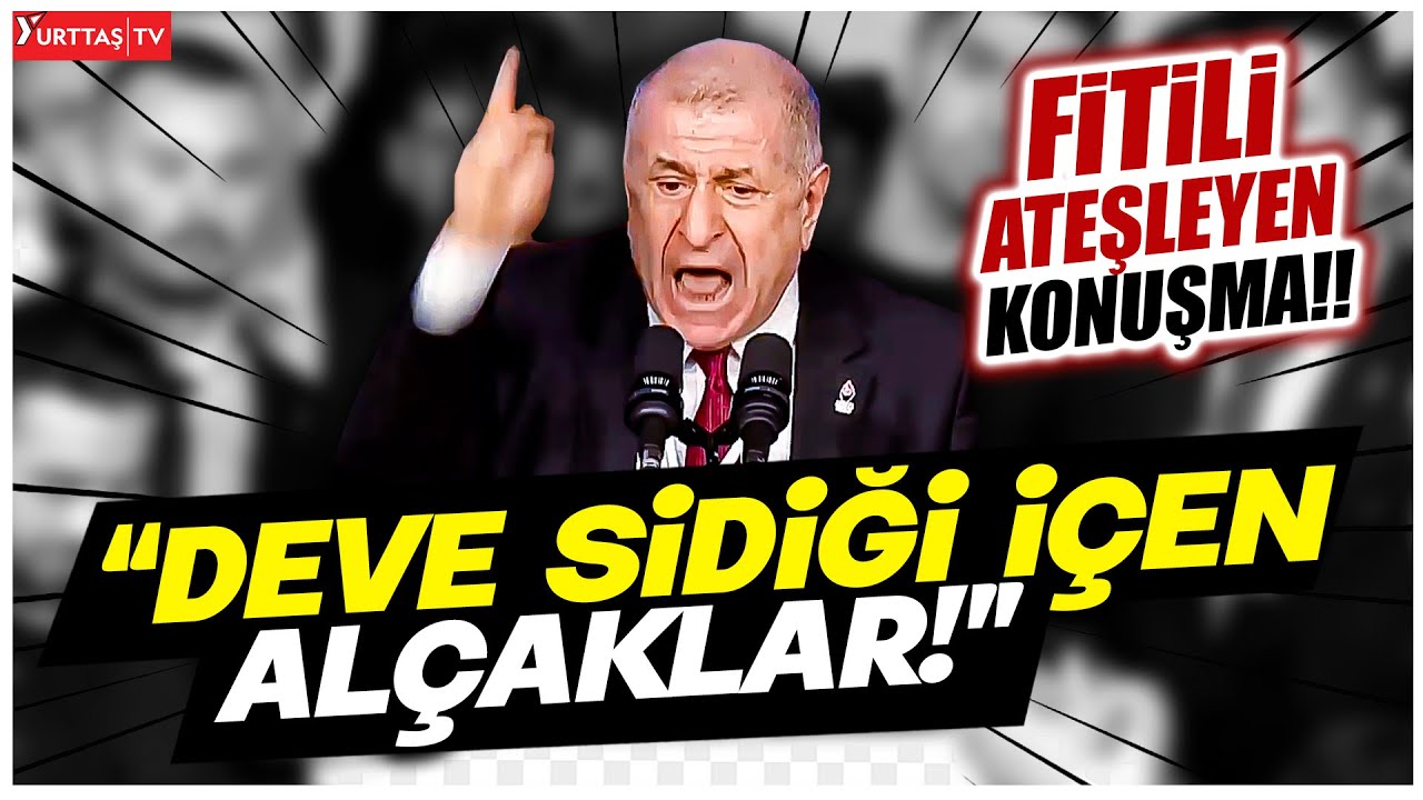 Ümit Özdağ'ın Gözaltına Alınma Fitilini Ateşleyen Tarihi Konuşması!