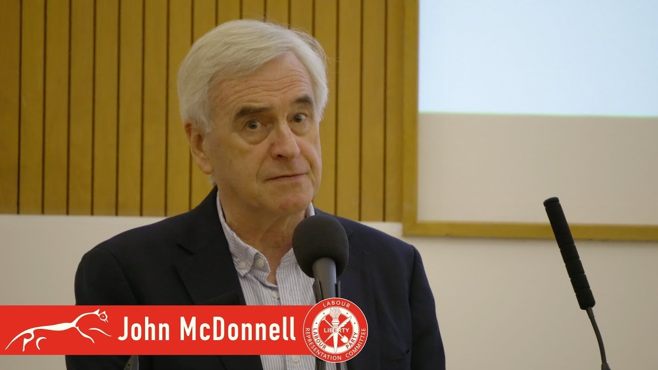 John McDonnell MP, Shadow Chancellor of the Exchequer - ARISE 2019