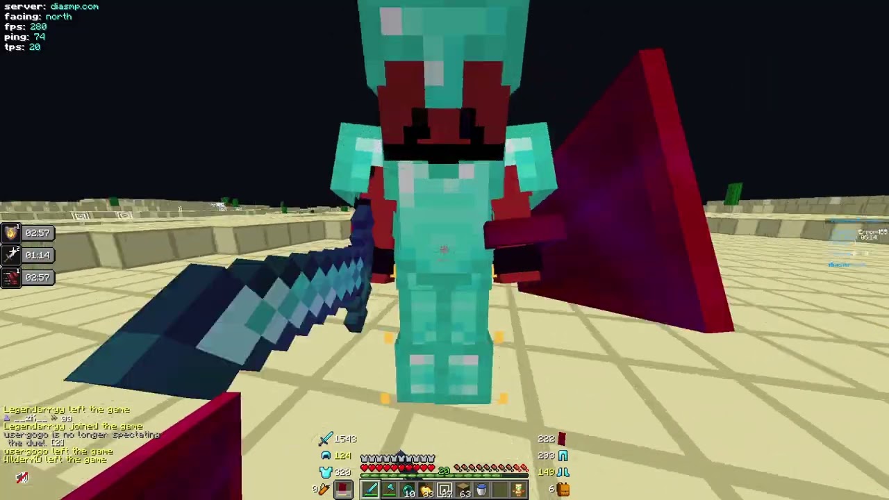 Diamond SMP T2 Defense vs Error455 pre retirement (4-0)