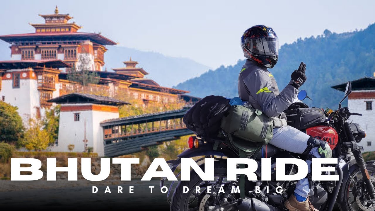 BHUTAN RIDE | HUNTER 350 | ONE DAY RIDE BOHAT MAJA AYA DO WATCH GUYS