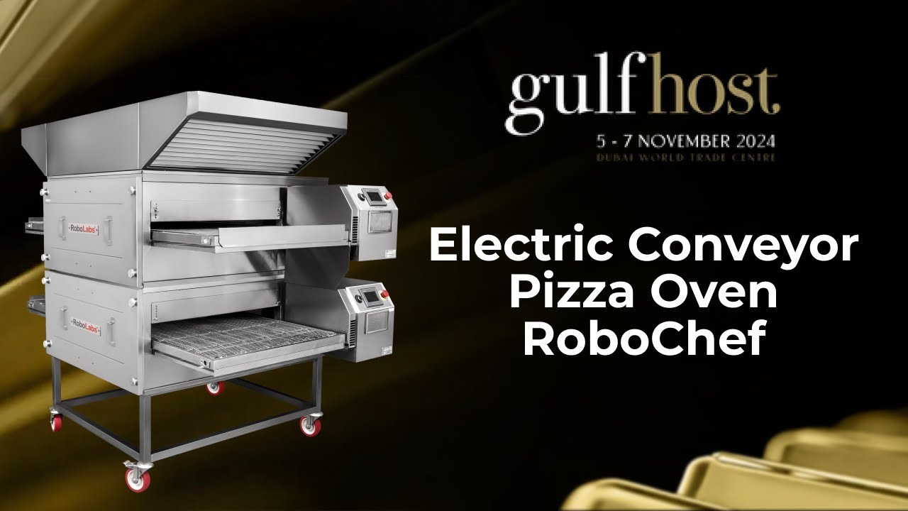 Electric Conveyor Pizza Oven RoboChef 460M | SEE AT GULFHOST 2024