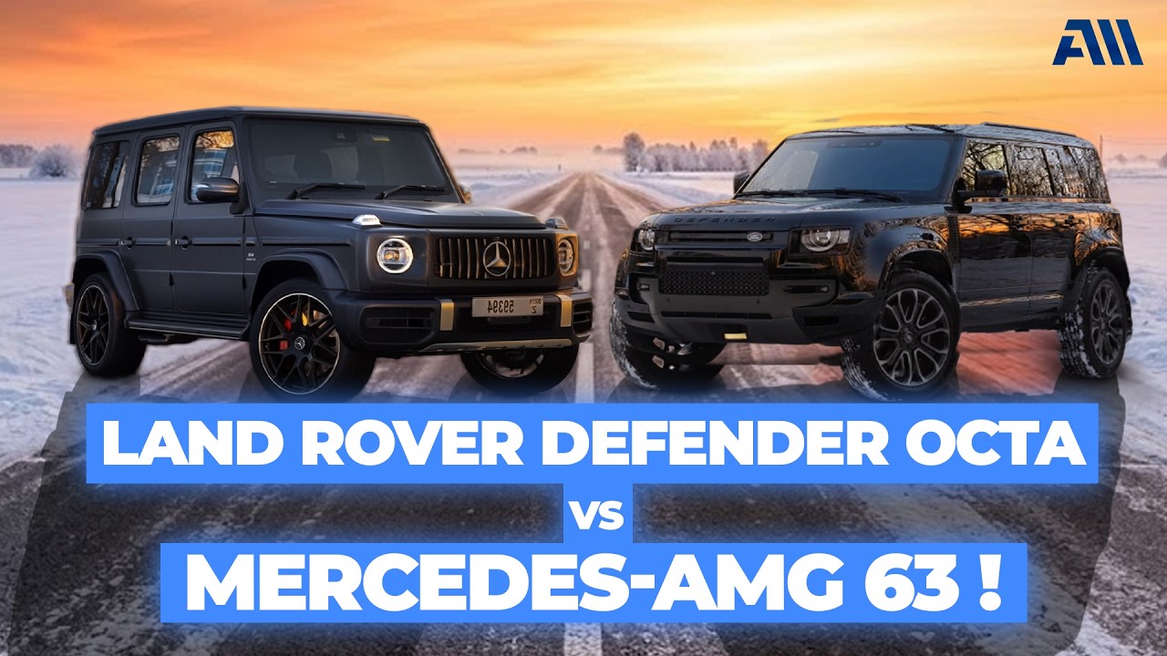 Le choc des titans : Land Rover Defender Octa vs Mercedes-AMG 63 ! ⚡