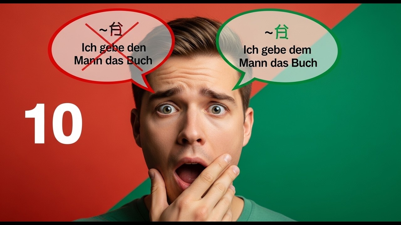 Diese 5 Grammatik Fehler machst du AUCH | So vermeidest du sie für IMMER