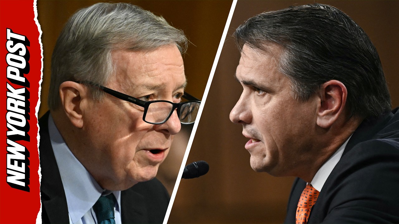 Todd Blanche and Sen. Dick Durbin's Fiery Exchange Over Epstein Files: 'We Were Prohibited By Law'