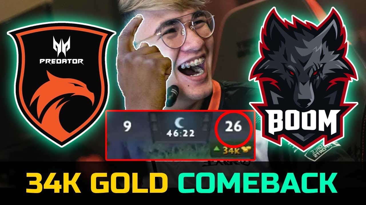 TNC VS BOOM ESPORTS 34K GOLD COMEBACK - MORPH SHAKER 200 IQ STRAT DPC SEA