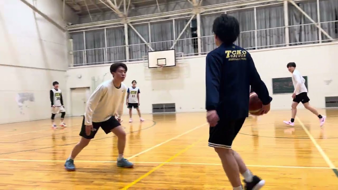 2月14日ホームでのバスケ6