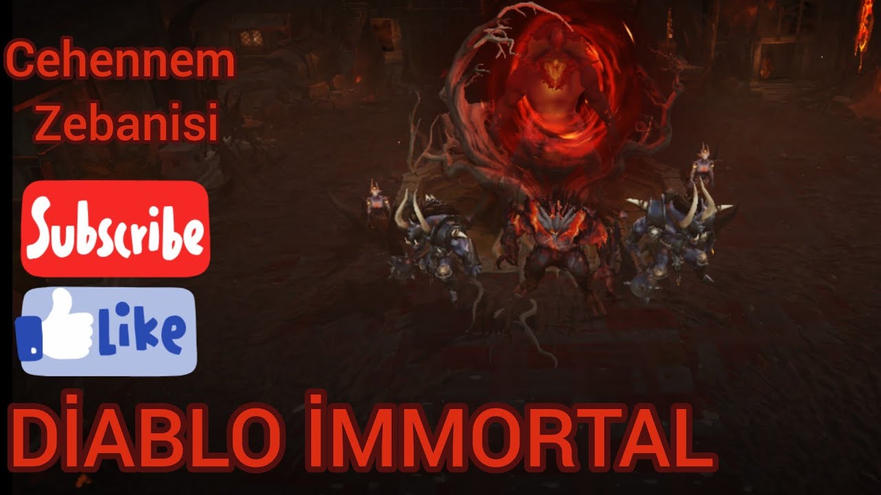 Diablo İmmortal türkce Cehennem portalını acıyoz