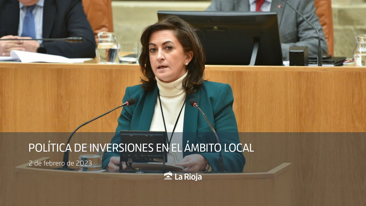 Concha Andreu: Pol&iacute;tica de inversiones en el &aacute;mbito local | Parlamento 3.2.23
