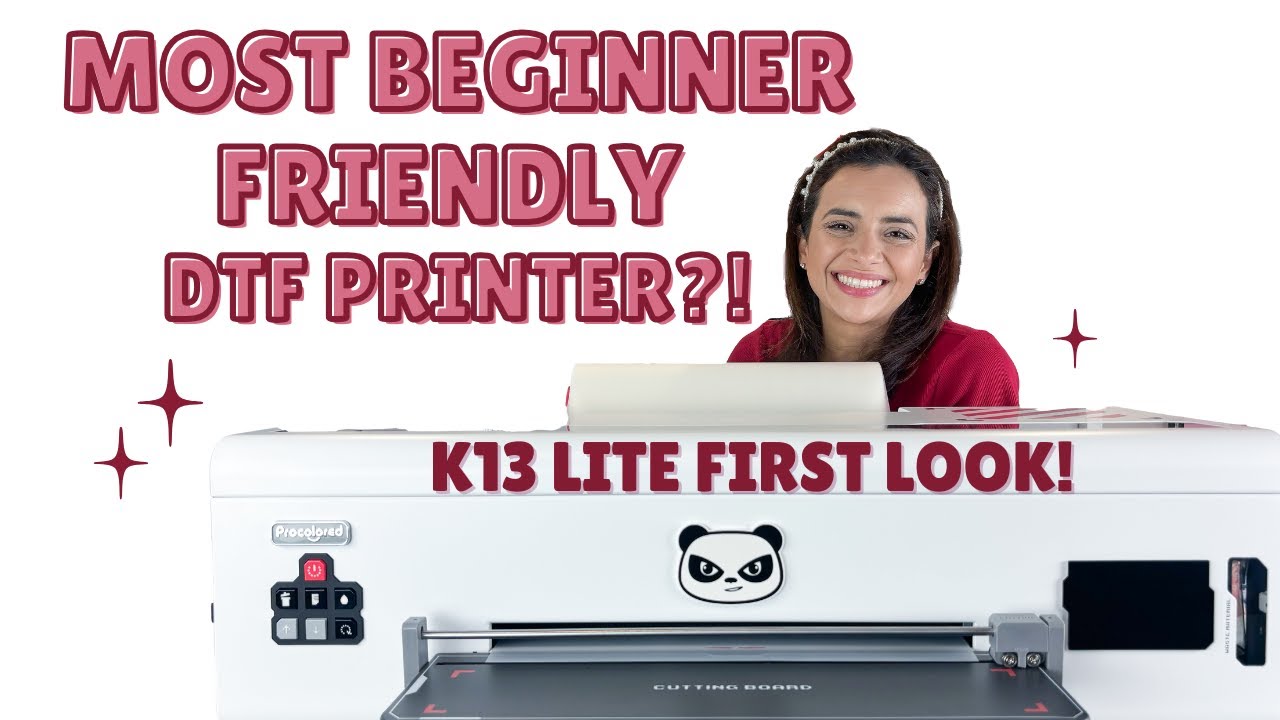 Is This REALLY the Best Beginner DTF Printer? (K13 Lite First Look & Review) | Side Hustle Idea