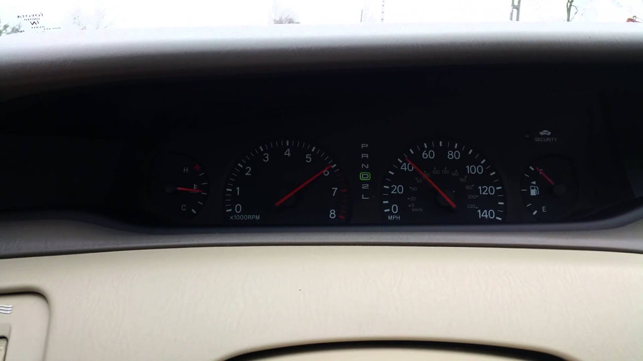 Toyota Avalon XLS 3.0v6 1mz-fe 213km acceleration 2003