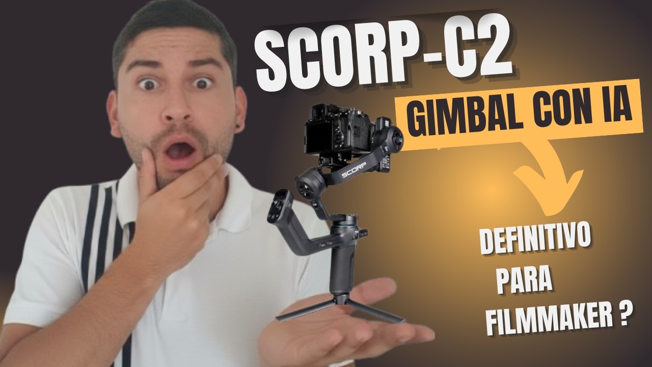 FeiyuTech Scorp C2: review-setup ¨revision y configuracion¨GIMBAL CON IA,  DEFINITIVO PARA FILMMAKE?